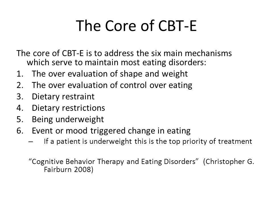 Eating disorder literature review